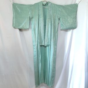 Vintage Hitoe Kimono | Japanese Robe | Cover Up